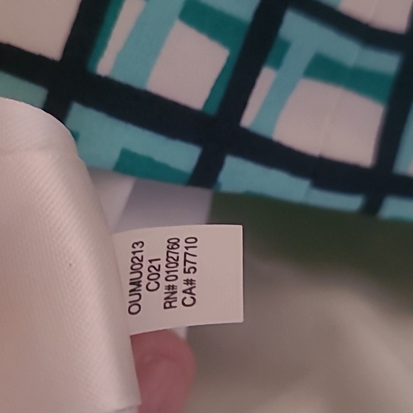 Kate Spade Tatiana Peplum Fitted Sleeveless Breeze Block Side Zip Top, Sz M - Picture 4 of 5